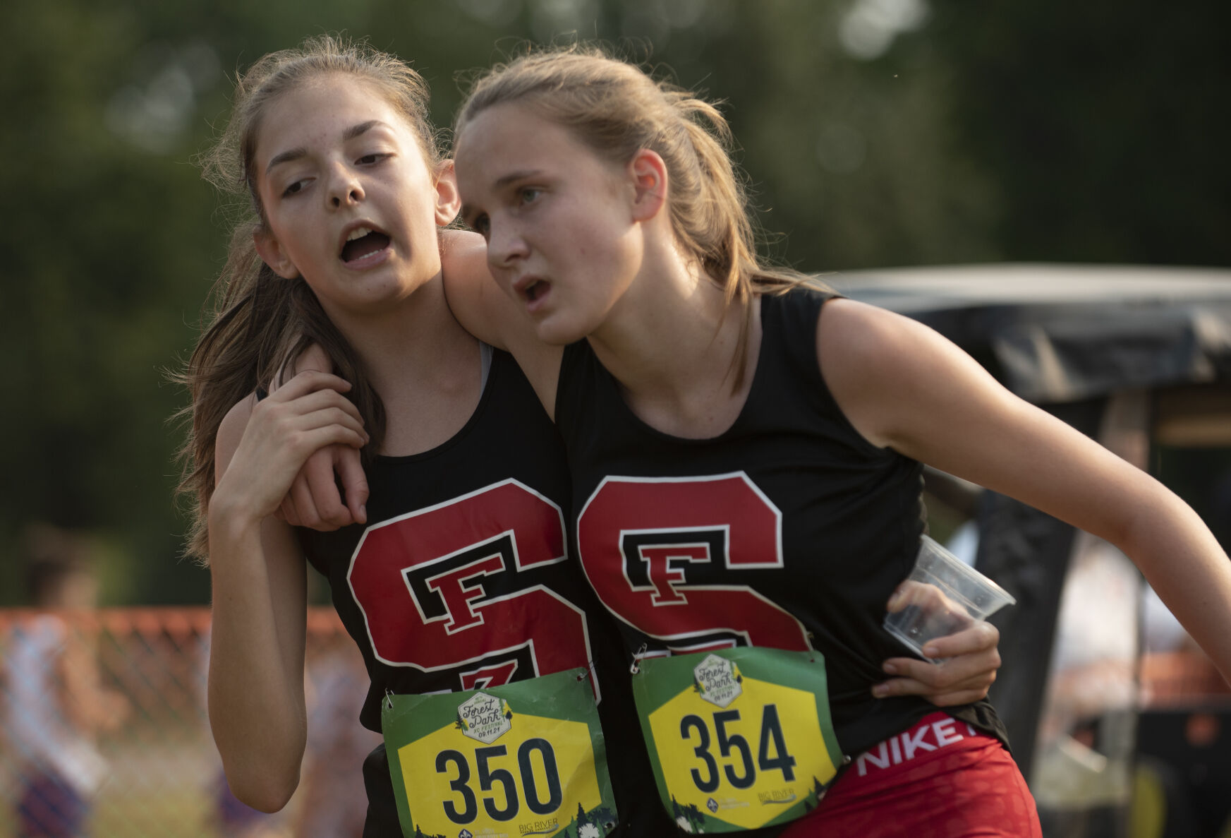 Forest Park Festival girls cross country